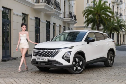 omoda c5 shs màu trắng