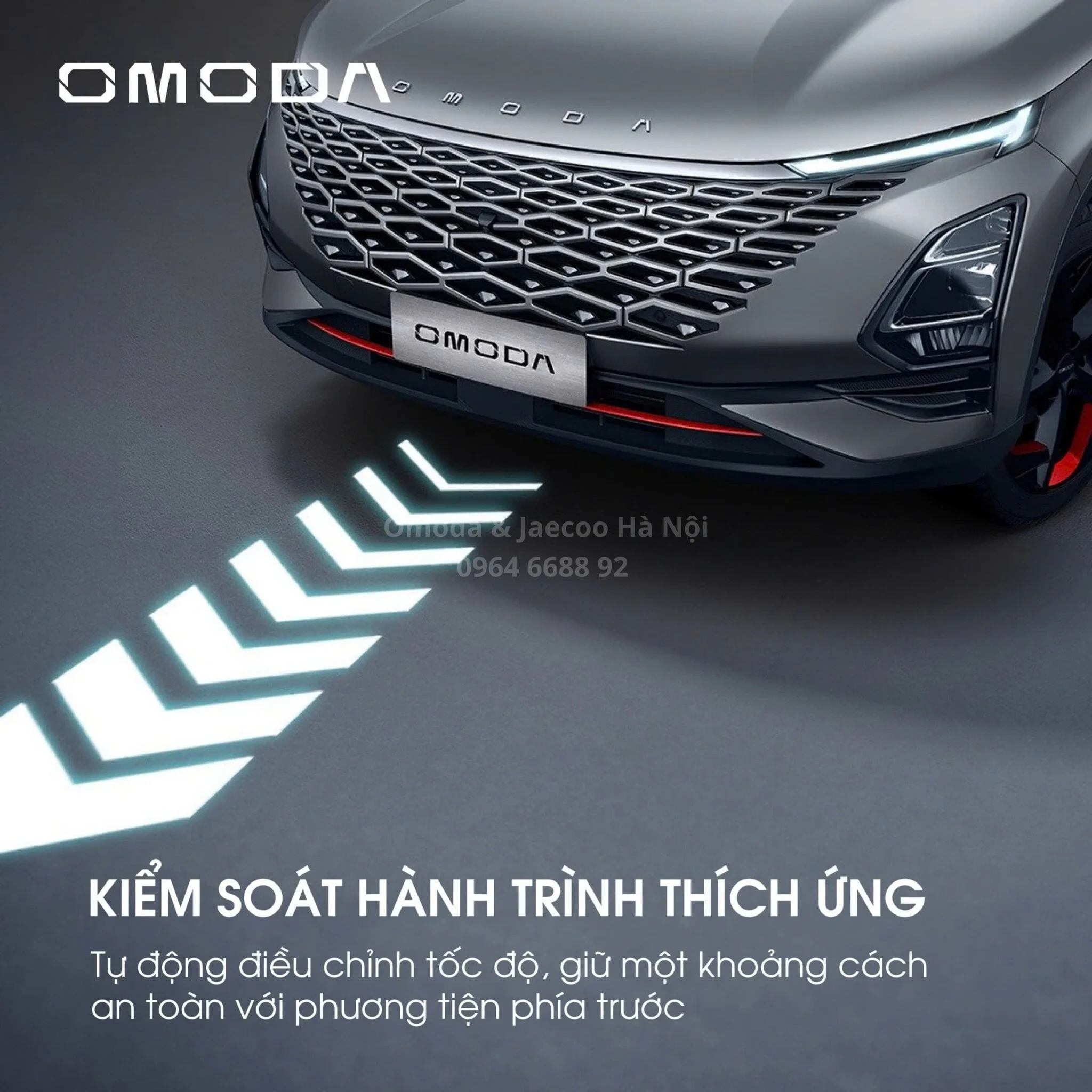 Omoda C5 với hệ thống adas