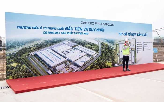 tổ hợp sản xuất tại nhả máy omoda jaecoo