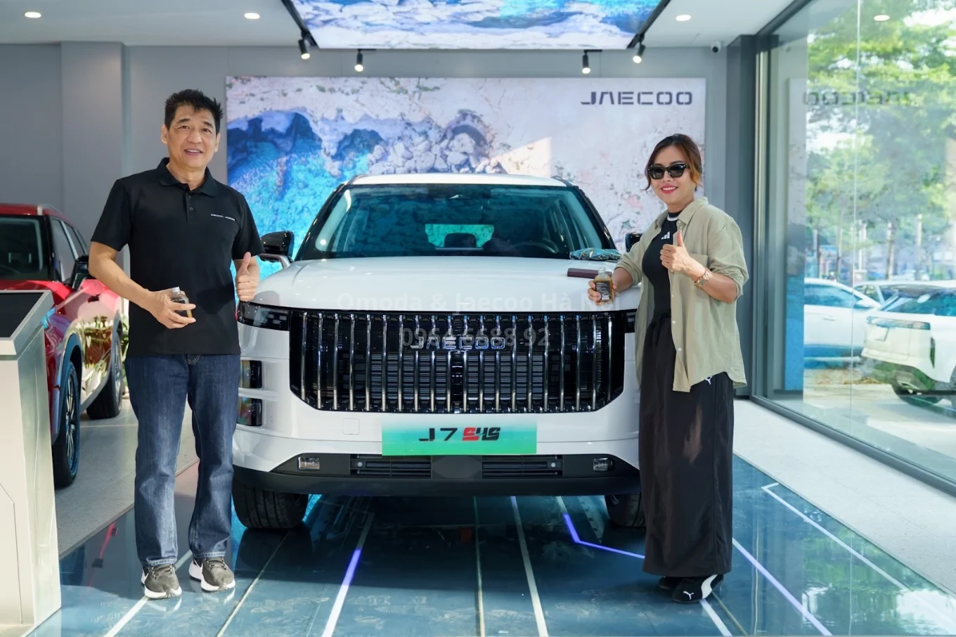 bàn giao jaecoo j7 tại hà nội