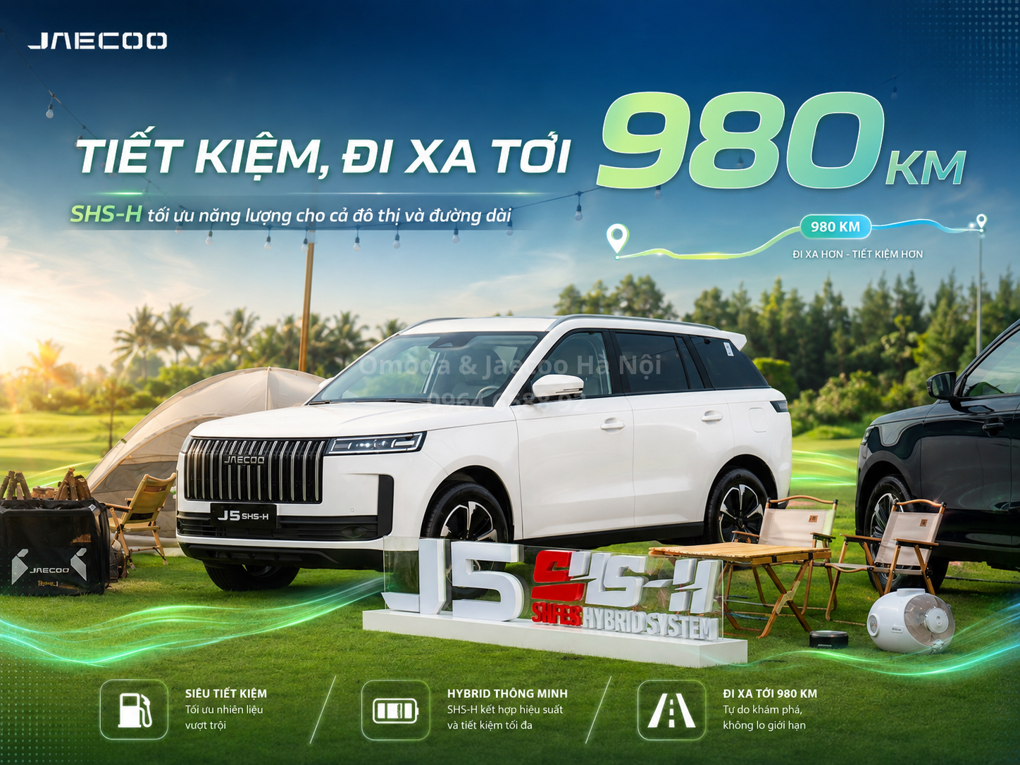 j5 shs đi đến 980km