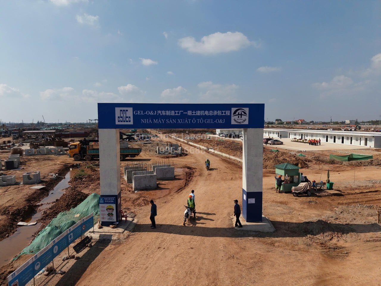 xây dựng nhà máy omoda jaecoo